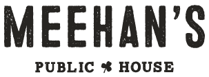 Meehans Downtown logo scroll